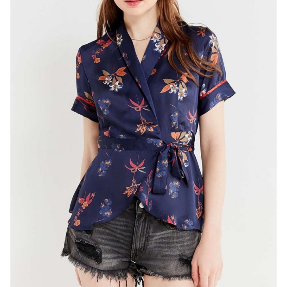 UO wrap style top